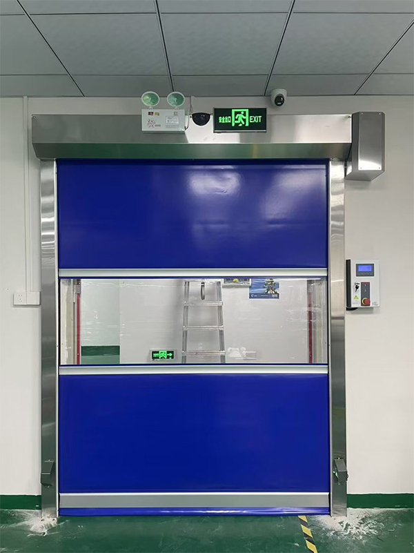 伊犁快速伊犁卷帘门在冷链物流仓储区的应用实践